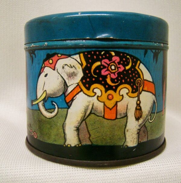 Circus Animals Dairy Maid Candy Tin 1920