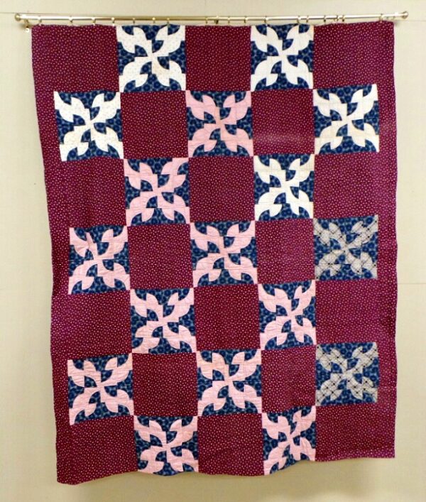 Quilt Missouri Drunkard's Path Pattern