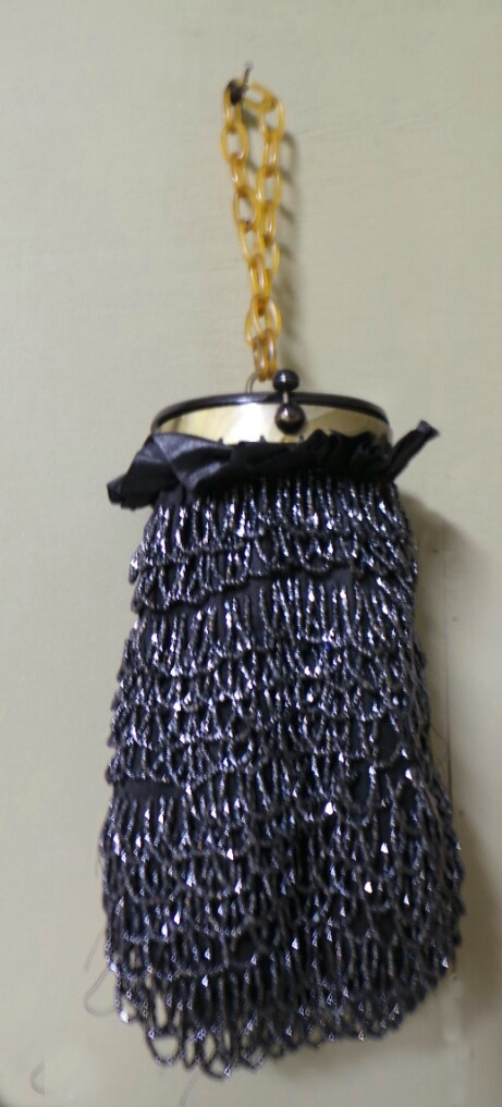Beaded Purse Victorian Bakelite
