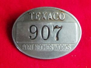 Texaco Employee Pin Port Neches