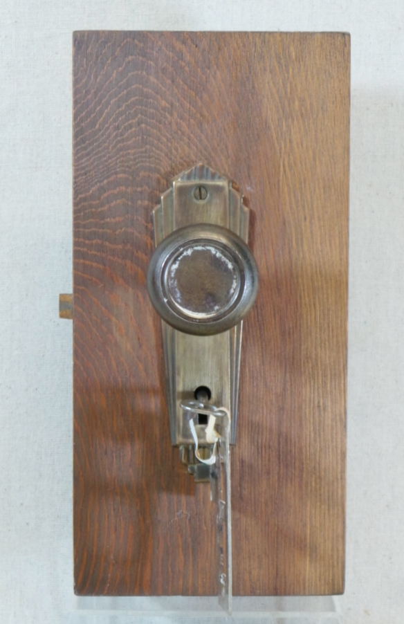 Salesman Sample Door Brass Knob Lock