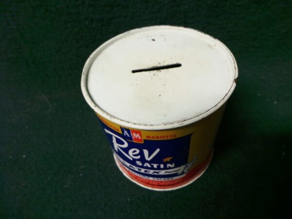 Advertising Paint Can Bank Rev Satin - Image 2