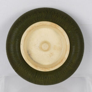 The Falls Evergreen Tire Tube Ashtray Weller Pottery 1920s