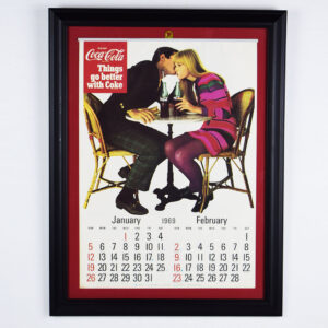 Coca Cola 1969 Things Go Better With Coke Full Calendar