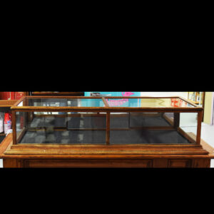 Wooden Country Store Counter Top Showcase 60 Inch Length