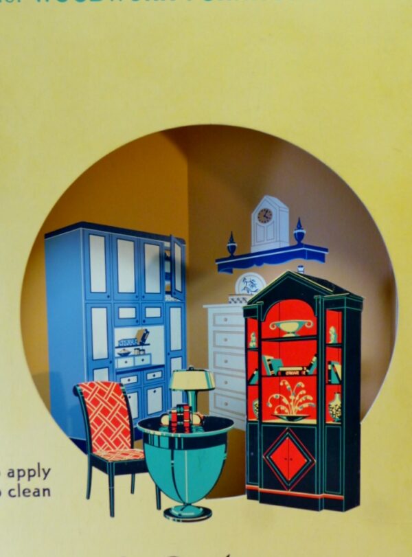 Lowe Brothers Paint Enamel Cardboard Store Display