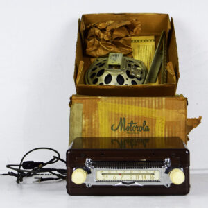 Motorola Automatic Control Radio And Speaker 1939 1940 Ford