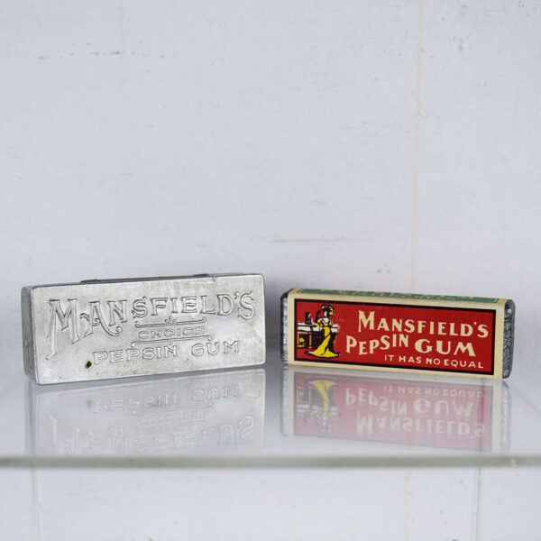 Mansfield's Choice Pepsi Gum Aluminum Box Wintergreen Gum