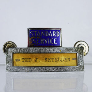 Standard Service Enamel Employee Name Badge Hat Pin