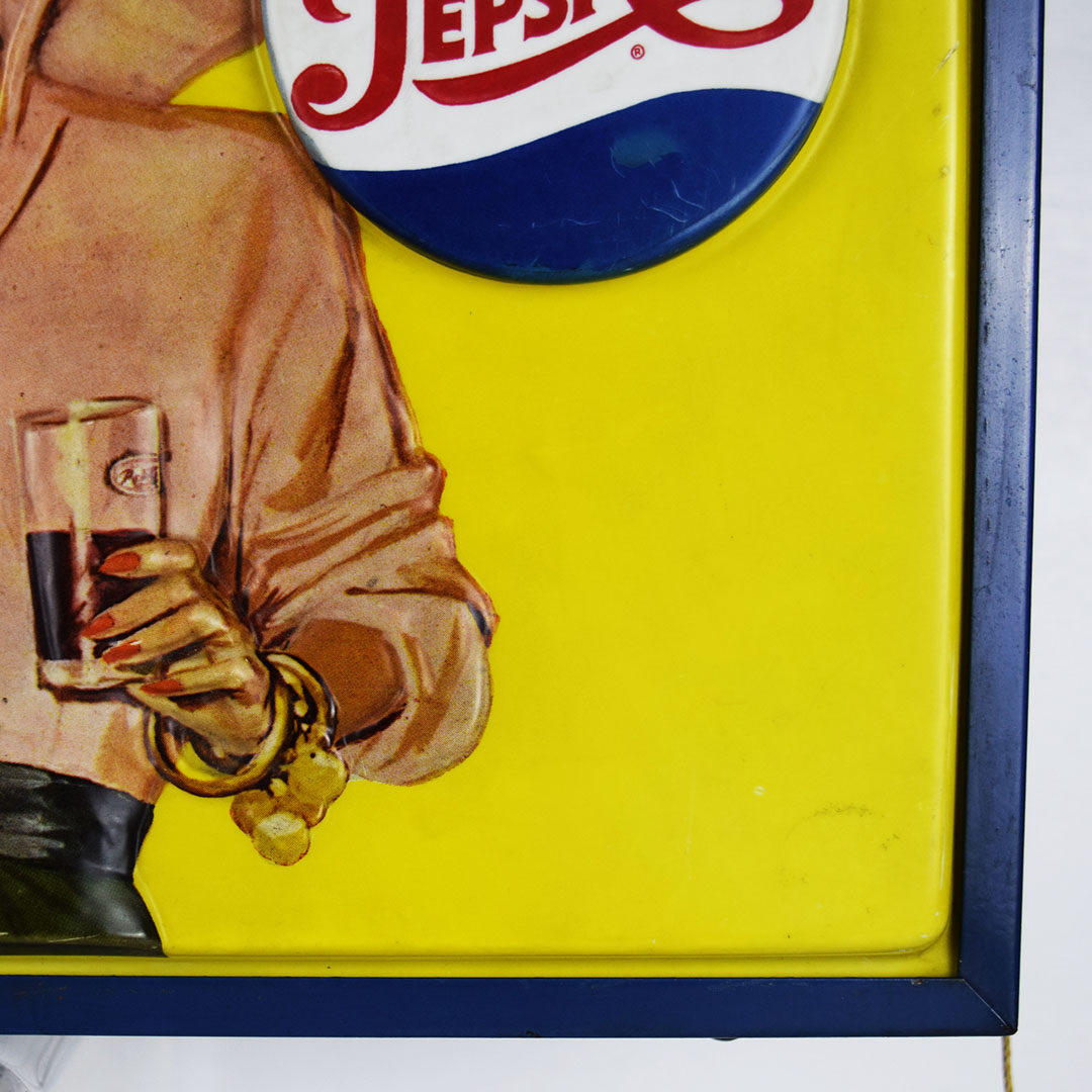 Pepsi Cola The Light Refreshment Light Up Cabinet Sign - Discover