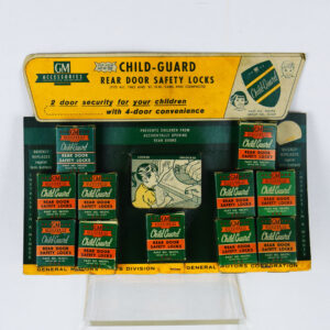 GM Accessories Child Guard Rear Door Safety Locks Display