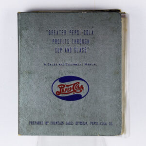 Pepsi Cola 3 Ring Binder With Pepsi Truck Photos