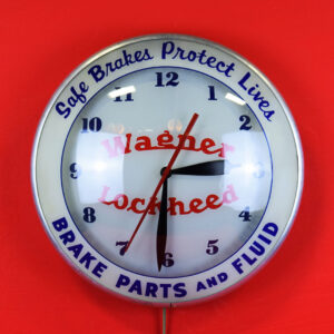 Wagner Lockheed Double Bubble Clock Advertising Products