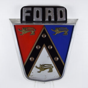 Rare Ford Dealership Sign With 1950s Ford Crest TAC #0440006