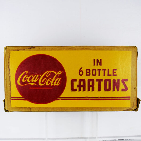 Coca Cola Cardboard 24 Bottle Carrier Box