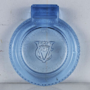 Pennsylvania Rubber Co. Vacuum Cup Cord Tire Glass Ashtray