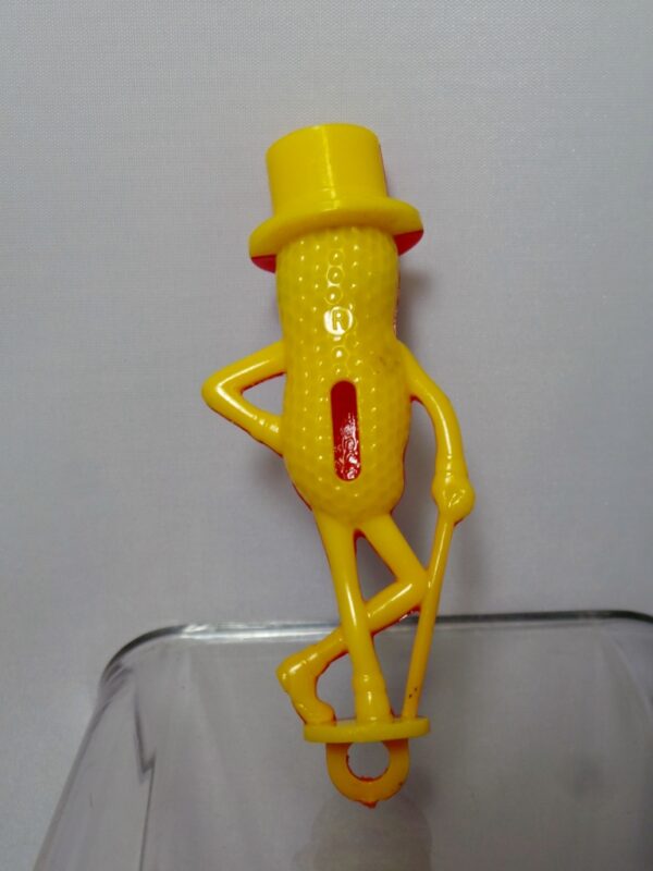 Rare Two Color Mr. Peanut Planters Child's Whistle