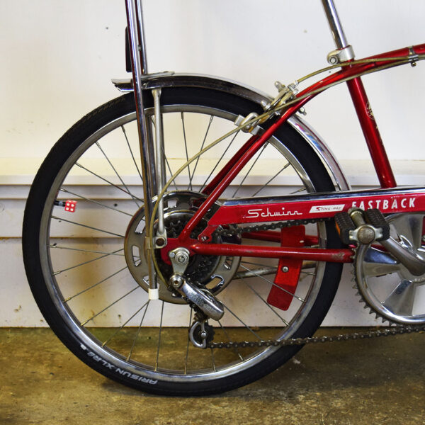 1974 Schwinn Deluxe Sting-Ray Fastback Red Bicycle