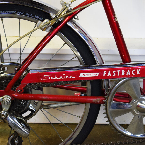 1974 Schwinn Deluxe Sting-Ray Fastback Red Bicycle