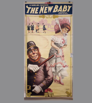 The New Baby Theater Stage Paper Poster