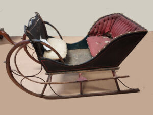 Child's Sleigh All Original Late 1800s To Early 1900s