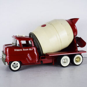 1950s Structo Ready Mix Pressed Steel Concrete Mixer Cement