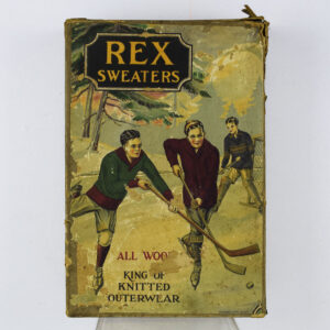 Rex Sweaters Boys Outerwear Cardboard Box Circa 1910