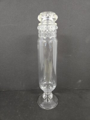 Rare Small Size Candy Jar Cylinder Apothecary Jar