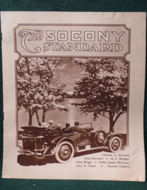 Socony Standard Oil 1926 Magazine