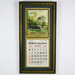 1924 Ford Parts Catalog Ford Model T Calendar Thomaston Connecticut