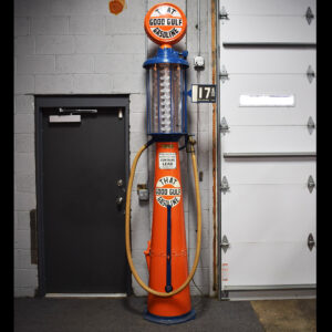 Rush Model K 10 Gallon Visible Gas Pump Gulf Colors