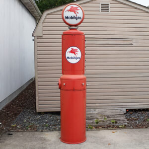 Mobil Gilbert & Barker 1920 Blind Pump 5 Gallon Pre Visible