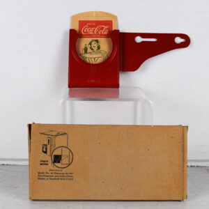 Coca Cola Metal No Drip Dispenser New Old Stock Model No 40