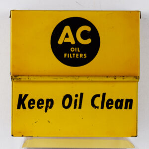AC Oil Filters Keep Oil Clean Metal Dipstick Pad Container