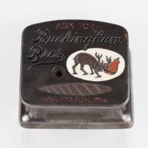 Rare Buckingham Bros Cigars Key Wind Counter Cigar Cutter