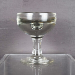 Penny-A-Lick Ice Cream Glass Penny Lick 3 1/8 Inch Width