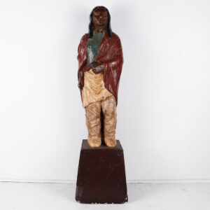 Counter Top Tobacco Cigar Store Indian Chalkware 33 Inches