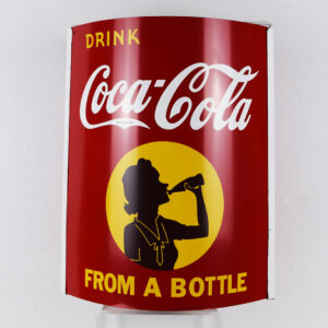Drink Coca Cola Grocery Store String Holder Silhouette Girl