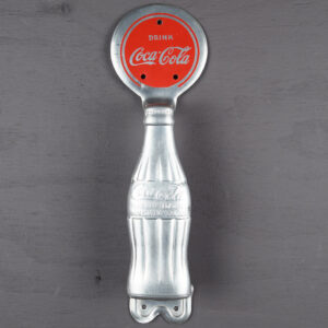 Coca Cola Aluminum Door Pull Hobbleskirt Bottle Miro-Flex