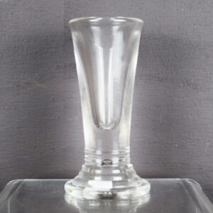 Glass Soda Fountain Ice Cream Cone Holder Penny Lick