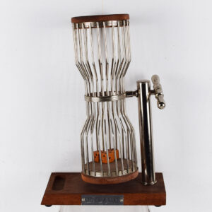 Chuck-A-Luck Antique Gambling Dice Cage Game With Dice