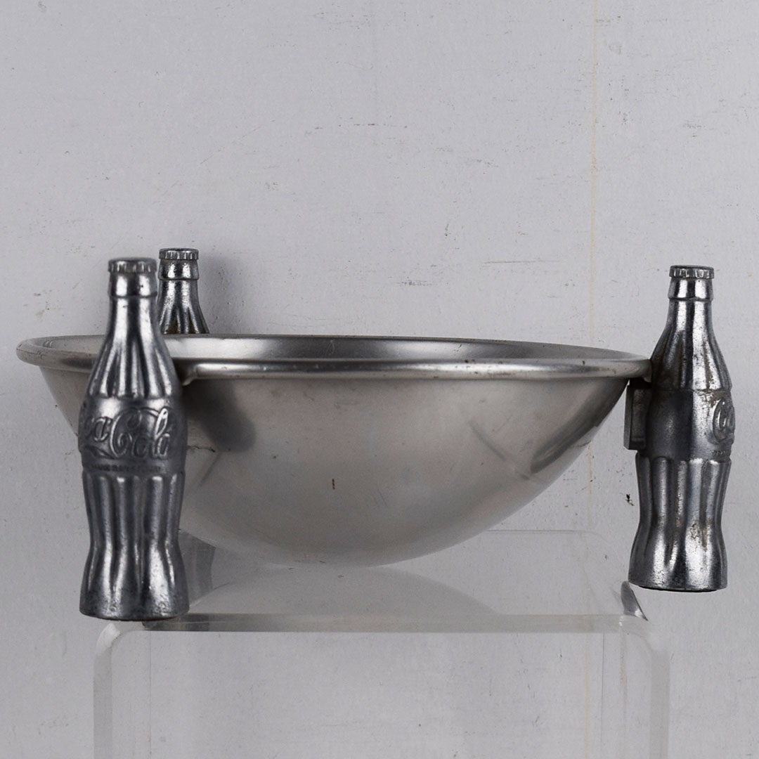 1935 Coca-Cola Aluminum Pretzel Bowl The Brunhoff Co
