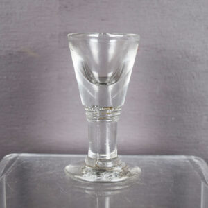 Victorian English Penny-A-Lick Ice Cream Glass Penny Lick
