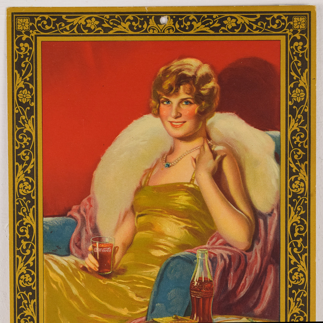 1928 M. E. Fairey Grocery Store Coca-Cola Advertising Calendar