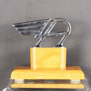 1946 to 1960 Austin A30 A40 Hood Ornament Flying A Chrome