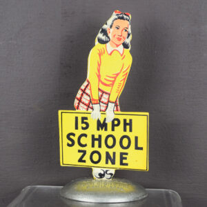 Safety Sal Salesman Sample 15 MPH School Zone Crossing